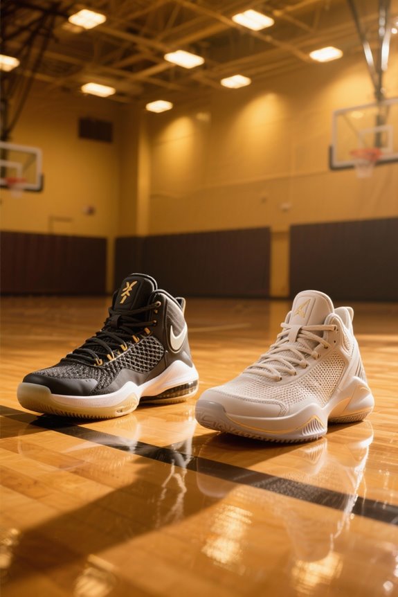 men s vs women s basketball shoes