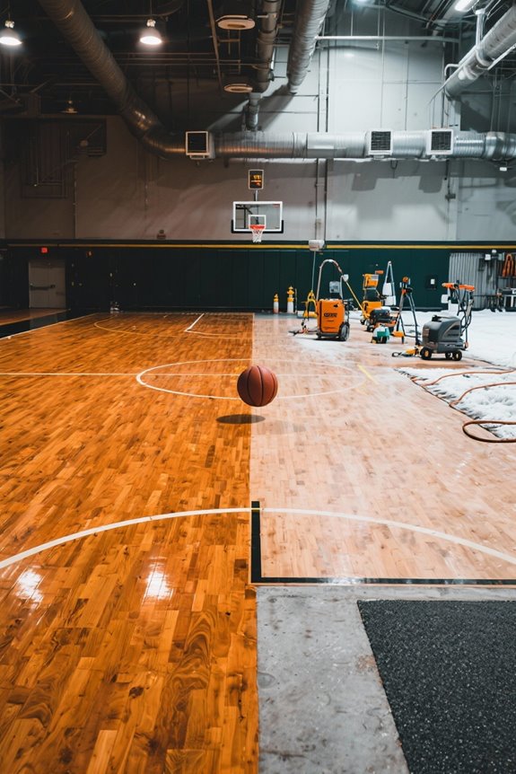 How Do You Maintain Different Types Of Basketball Court Surfaces? 4 seasonal court maintenance tips